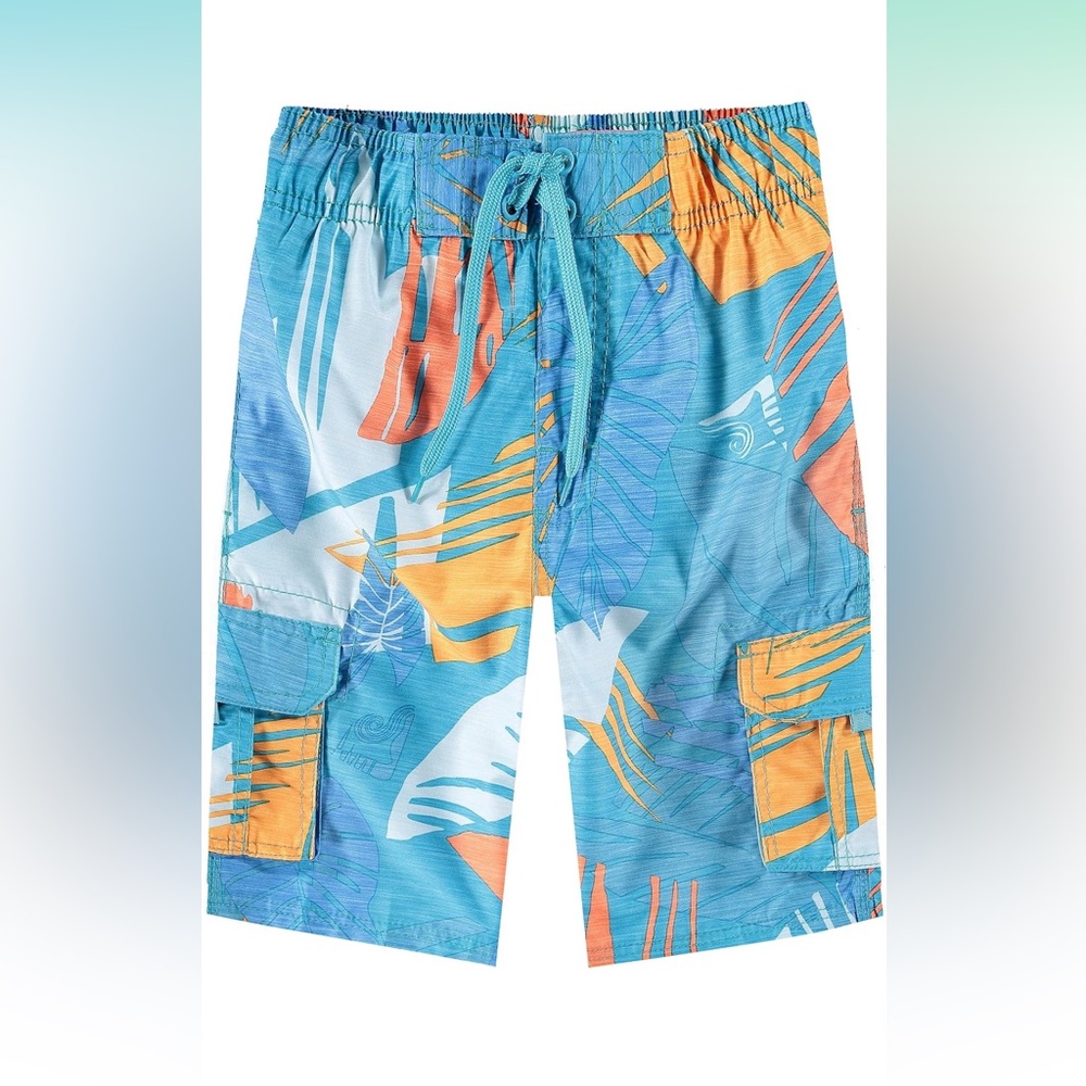 Boys' Kanu Surf UPF 50+ Beach Swim Trunk